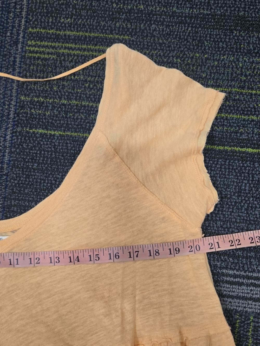We The Free-"Sunshine in the Rain" Tiered Dress/Tunic-Size Small (Oversized) - Picture 15 of 15